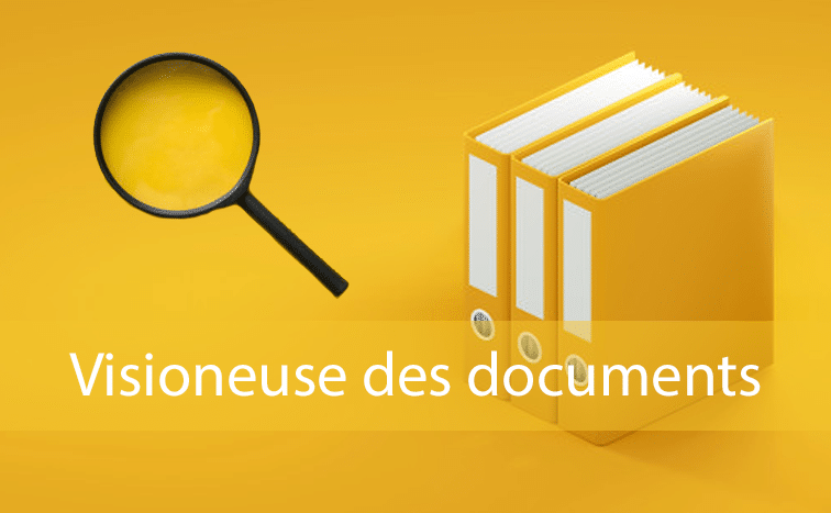 Visioneuse des documents
