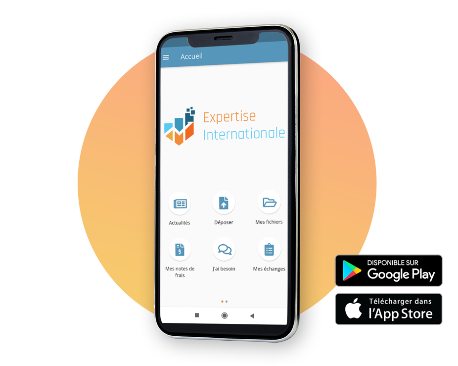 L'application smartphone expertise internationale